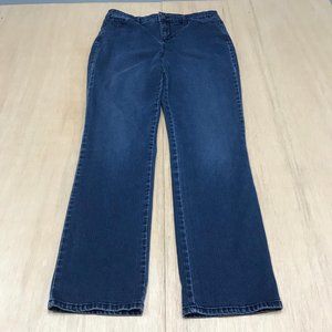 NWT $48-Womens Gloria Vanderbilt Lina Dark Blue Denim Jeans Pants-size 6 & 10 NWT $48-Womens Gloria Vanderbilt Lina Dark Blue Denim Jeans Pants-size 6 & 10
